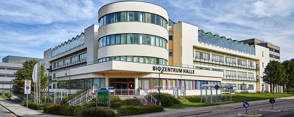 Exterior view of the building of Biozentrum Halle GmbH