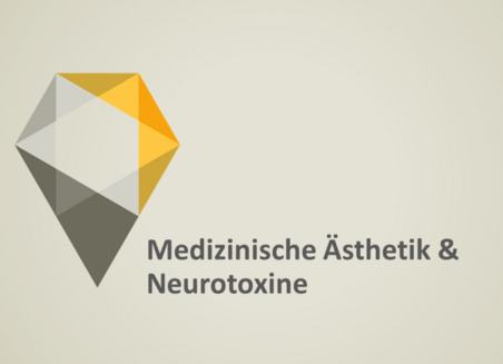 On a grey background there is written: Products in the field of medical aesthetics and neurotoxins